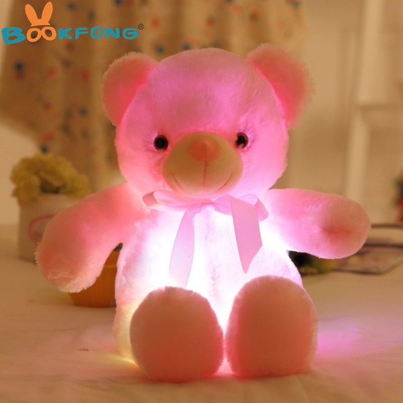 Light Up Teddy Bear Glowing Stuffed Toy